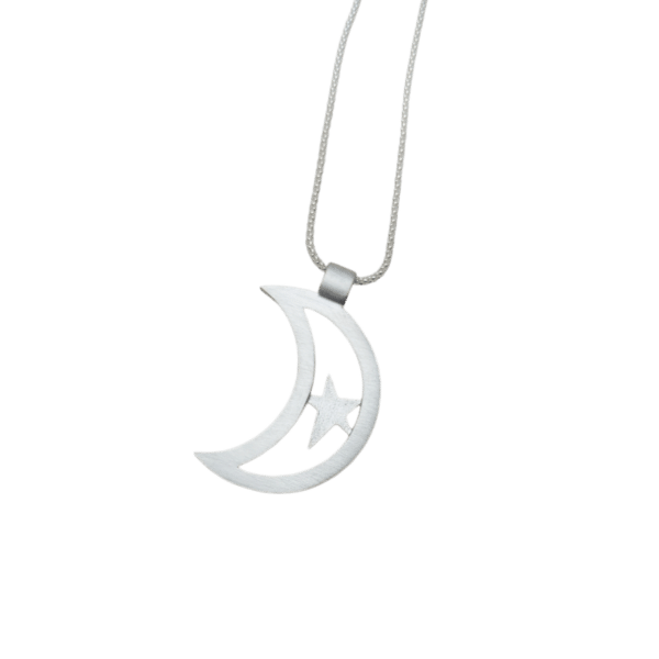 DORIS RHODIUM NECKLACE - Image 3