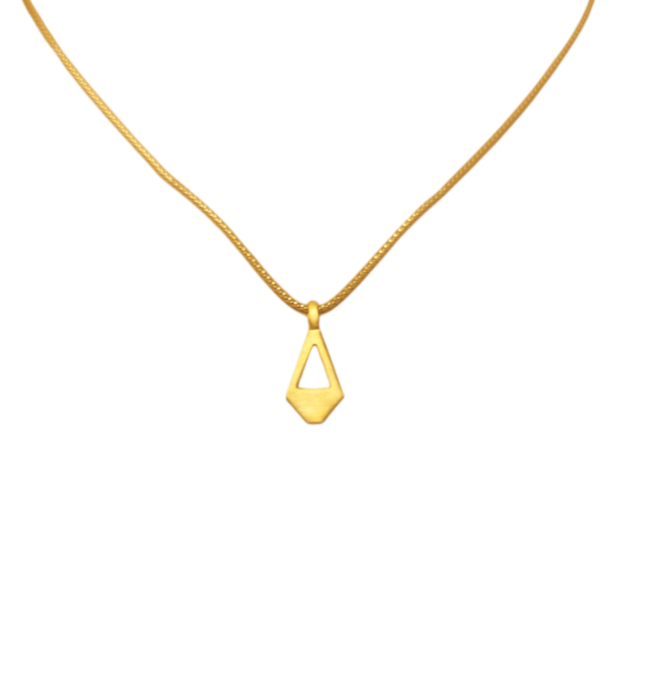 Rita Art Deco Gold Necklace