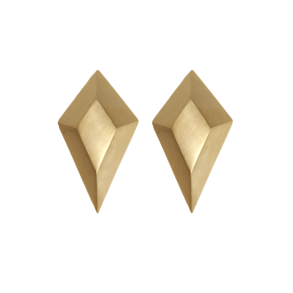 VERA STATEMENT GOLD EARRINGS