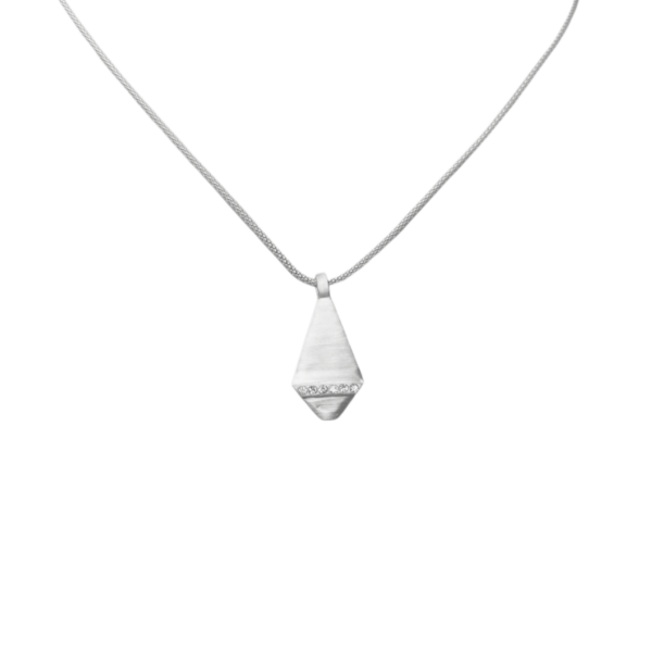 Agnes Pendant Silver Necklace