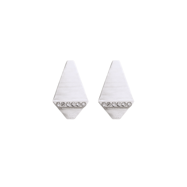 Agnes Silver Stud Earrings